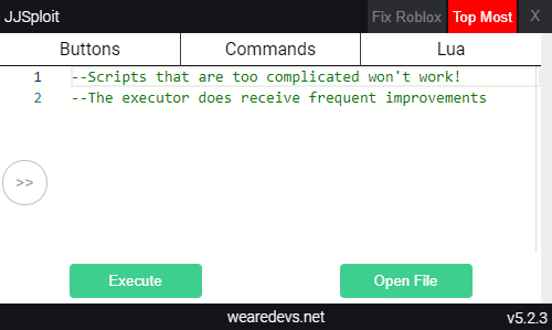 Roblox Exploit Lua Executor